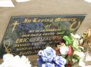 Eric GERSEKOWSKI, husband dad grand-dad, died 26-10-1995 aged 84 years 4 months; Jandowae Cemetery, Wambo Shire 