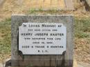 
Henry Joseph KAUTER,
son,
died 18 June 1947 aged 6 years 9 months;
Jandowae Cemetery, Wambo Shire

