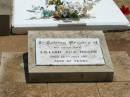 
Lillian Ada HOARE,
wife,
died 18 July 1971? aged 57 years;
Jandowae Cemetery, Wambo Shire
