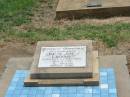 
Martin Joseph LOCKHART,
son brother,
born 9-1-67 died 26-9-84;
Jandowae Cemetery, Wambo Shire
