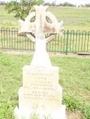 Jane, daughter of William & Rachel CRAVEN, died 2 Oct 1875 aged 9 years 10 months; Jimbour Station Historic Cemetery, Wambo Shire 