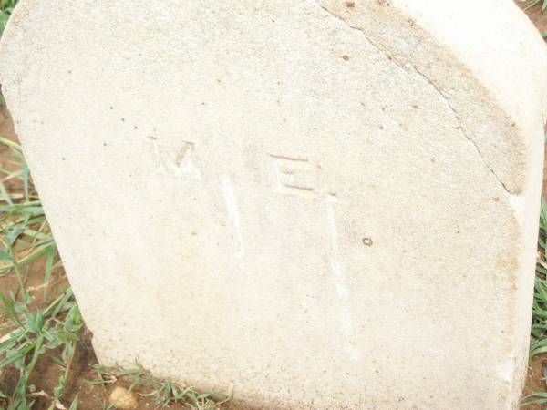 Mary Ann,  | wife of Thomas ENSOR,  | died 15 Dec 1871 aged 49 years;  | Jimbour Station Historic Cemetery, Wambo Shire  | 