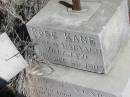 John KANE, husband of Rose KANE, native of Garvagh Ireland, died 25 Dec 1903 aged 76 years; Jondaryan cemetery, Jondaryan Shire 