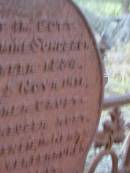 
Louisa Wilhelmine SCHOSSOW
geb 19 Feb 1834
gest 5 Nov 1911
Engelsburg Baptist Cemetery, Kalbar, Boonah Shire
