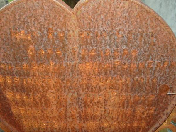 Carl FREIBERG  | b: 24 Jul 1897 in Powweron  | d: 20 May 1914  | Engelsburg Baptist Cemetery, Kalbar, Boonah Shire  | 