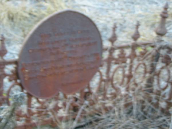 Roseargue FREIBERG  | b: 9 Aug 1833 in Prussia  | d: 11 Dec 1910  | Engelsburg Baptist Cemetery, Kalbar, Boonah Shire  | 