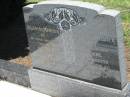 
Charles Frederick RETSCHLAG, husband,
died 16 Nov 1961 aged 69;
Jane Elizabeth RETSCHLAG, wife,
died 6 Dec 1969? aged 77;
Kalbar General Cemetery, Boonah Shire
