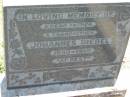 
Johannes GIEBEL, father grandfather,
1880 - 1943?;
Kalbar General Cemetery, Boonah Shire
