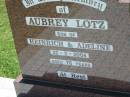 
Aubrey LOTZ, son of Heinrich & Adeline,
died 22-2-2004 aged 76 years;
Kalbar General Cemetery, Boonah Shire
