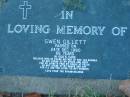 
Gwen GILLETT,
died 24 Dec 1990 aged 66 years,
wife of Frank,
mother of Bev, Jan & Rhonda;
Kalbar General Cemetery, Boonah Shire
