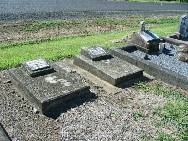 Michael John MANSTONE,  | died 29 Aug 1956;  | Linda Joanne PETERS,  | died 14 Oct 1960;  | Kalbar General Cemetery, Boonah Shire  | 
