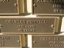 Charles PENNELL, 1831 - 1901 aged 70 years; Engelsburg Methodist Pioneer Cemetery, Kalbar, Boonah Shire 
