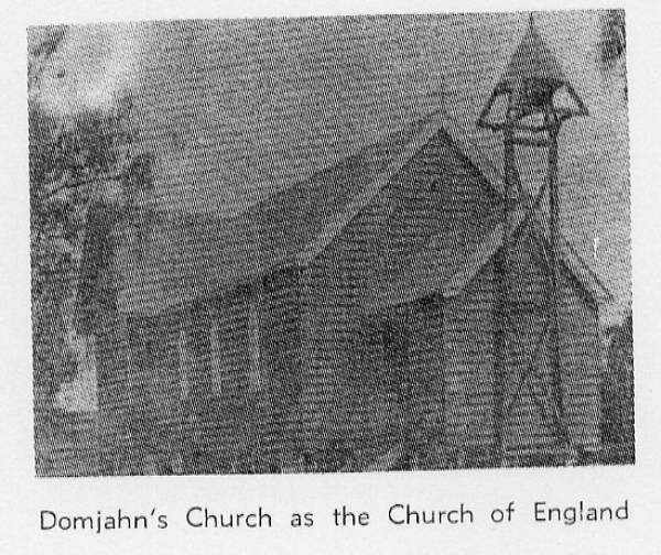 Domjahn's Church as Church of England  | 