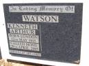 
Kenneth Arthur WATSON,
born London 12 May 1915,
died 29 April 2005;
Kandanga Cemetery, Cooloola Shire
