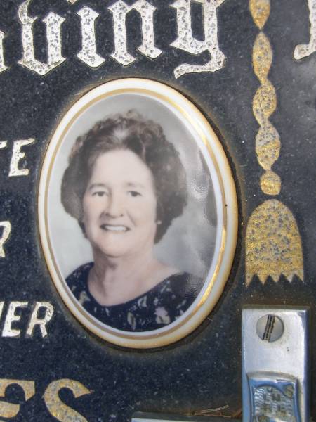 Agnes ROBECK,  | wife mother grandmother,  | 21-4-1920 - 17-12-1989;  | Paul ROBECK,  | husband father grandfather,  | 21-6-1917 - 20-6-2001;  | Kandanga Cemetery, Cooloola Shire  | 