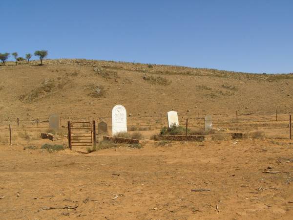 Cemetery at Kanyaka Homestead, north of Quorn, South Australia  | 