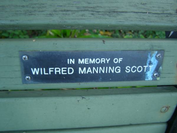 Wilfred Manning SCOTT  | Kenmore-Brookfield Anglican Church, Brisbane  | 