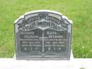 
Richard DEERAIN,
died 26 July 1843 aged 90 years;
Kate DEERAIN,
died 2 Aug 1949 aged 90 years;
St Johns Catholic Church, Kerry, Beaudesert Shire
