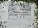 
Harold Theodore TOMMERUP,
23-1-1911 - 13-6-1984;
St Johns Catholic Church, Kerry, Beaudesert Shire
