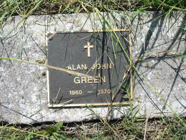 Alan John GREEN,  | 1960 - 1970;  | St John's Catholic Church, Kerry, Beaudesert Shire  | 