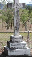 
George Hall JONES
d 2 Sep 1898

Rose JONES
d: 23 Jun 1910

Kilkivan station cemetery

