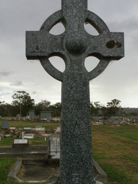 Christian,  | husband of Elizabeth OTTOSEN,  | died 11 May 1918 aged 49 years;  | Elizabeth OTTOSEN,  | died 26 Feb 1951 aged 77 years;  | Killarney cemetery, Warwick Shire  | 