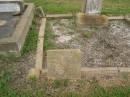 
Mary Ann CAREY,
died 10 Nov 1914 aged 69 years;
John,
died 20 Oct 1917 aged 80 years;
Henry Walter,
died 22 Oct 1888 aged 10 years;
Elizabeth,
born 12? July 1871,
died March 1892 aged 21 years;
Killarney cemetery, Warwick Shire
