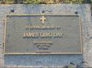 
James (Jim) DAY,
died 2 May 2000 aged 78 years;
Killarney cemetery, Warwick Shire
