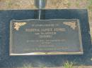 Robina Janet (Bobbie) JONES (nee MCARTHUR), 19 Aug 1919 - 23 Dec 2003 aged 84 years; Killarney cemetery, Warwick Shire 
