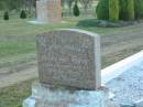 
Hazel May HORNE,
died 26 Oct 1989? aged 24? years;
Killarney cemetery, Warwick Shire

