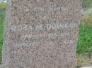 Dora M. DUMIGAN, born 17 Feb  1878?, died 8 July 1928; Killarney cemetery, Warwick Shire 