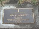 
Beulah BENNETT,
died 18 March 1923,
infant daughter of Marguerite & Ross BENNETT,
sister of William, Frank, Richard & Beatrice;
Killarney cemetery, Warwick Shire
