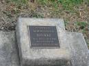 Albert Lloyd BOURKE, 28-6-1932 - 18-3-1933, son of Albert & Mercia BOURKE; Killarney cemetery, Warwick Shire 