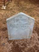 
Ada Emily DAW
d: 9 Nov 1862

Kingscote historic cemetery - Reeves Point, Kangaroo Island, South Australia

