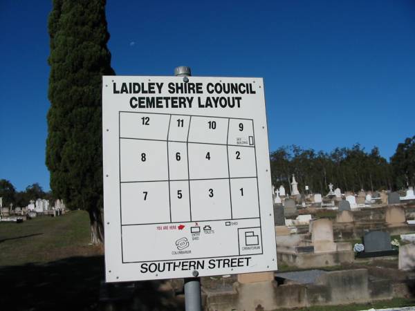 Laidley General Cemetery, Laidley Shire  | 