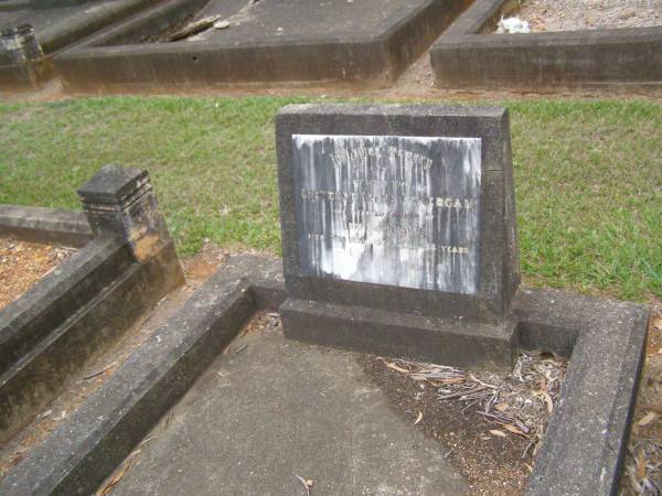Gertrude Irene LONERGAN,  | wife,  | mother of Eric & Neville,  | died 31 July 1932 aged 38 years;  | Lawnton cemetery, Pine Rivers Shire  | 