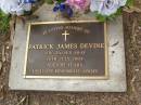 Patrick James DEVINE, died 16 July 2004 aged 85 years; Lawnton cemetery, Pine Rivers Shire 