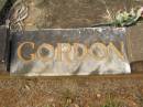 
William GORDON,
husband father,
died 25 Dec 1935 aged 80 years;
Douglas,
son,
died in infancy;
Mary Jane GORDON,
mother,
died 28 Aug 1945 age 82 years;
Lawnton cemetery, Pine Rivers Shire
