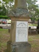 Caroline Fredericka, wife of John MCTAGGART, died 8 Jan 1913 aged 41 years; Lawnton cemetery, Pine Rivers Shire 