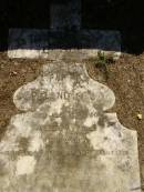 
Leslie,
son of Copeland SPODE,
died 7 Jan 1901 aged 29 years;
Lawnton cemetery, Pine Rivers Shire
