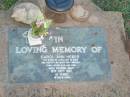 
Carol Ann HEBER,
died 18 Sept 1987 aged 18 years,
remembered by mum & dad;
Lawnton cemetery, Pine Rivers Shire
