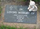 
Amos Alwyn SHAW,
died 14 Sept 1984 aged 21 years;
Lawnton cemetery, Pine Rivers Shire
