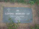 Eric S.R. WALLBRIDGE, died 27 Jan 1983 aged 67 years; Lawnton cemetery, Pine Rivers Shire 
