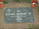 
Hugh Thomas MALONEY,
baby,
stillborn 23 May 1981;
Lawnton cemetery, Pine Rivers Shire
