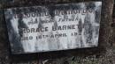 
Lucy Violet May BARNETT
d: 16 Aug 1929

Horace BARNETT
d: 18 Apr 1928

Legume cemetery, Tenterfield, NSW

