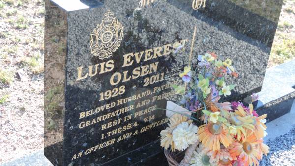 Luis Everest OLSEN  | b: 1928  | d: 2011  |   | Leyburn Cemetery  | 