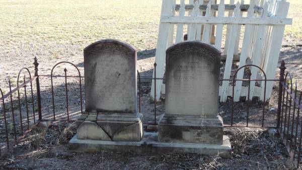 Jane CLAY  | d: 16 Apr 1886 aged 74 at Leyburn  |   | John Charles CLAY  | d: 11 Feb 1884 aged 70 at Leyburn  |   | Leyburn Cemetery  |   | 