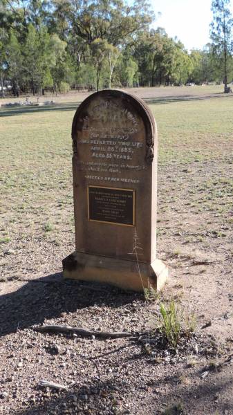 Elizabeth Jane KIRBY (of Leyburn)  | d: 26 Apr 1885 aged 35  |   | mother  | Rebecca Jane KIRBY  | d: Leyburn 17 Feb 1898 aged 72  |   | grandmother  | Mary GRAY  | d: Leyburn 25 Jan 1877 aged 69  |   | Leyburn Cemetery  |   |   | 