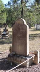 
Margaret LEWIS
d: 28 Sep 1889 aged 35

Leyburn Cemetery


