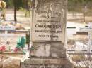 
Grave of Caroline Troy,
d: 25 Apr 1914 aged 71

Cemetery, Lightning Ridge, New South Wales
